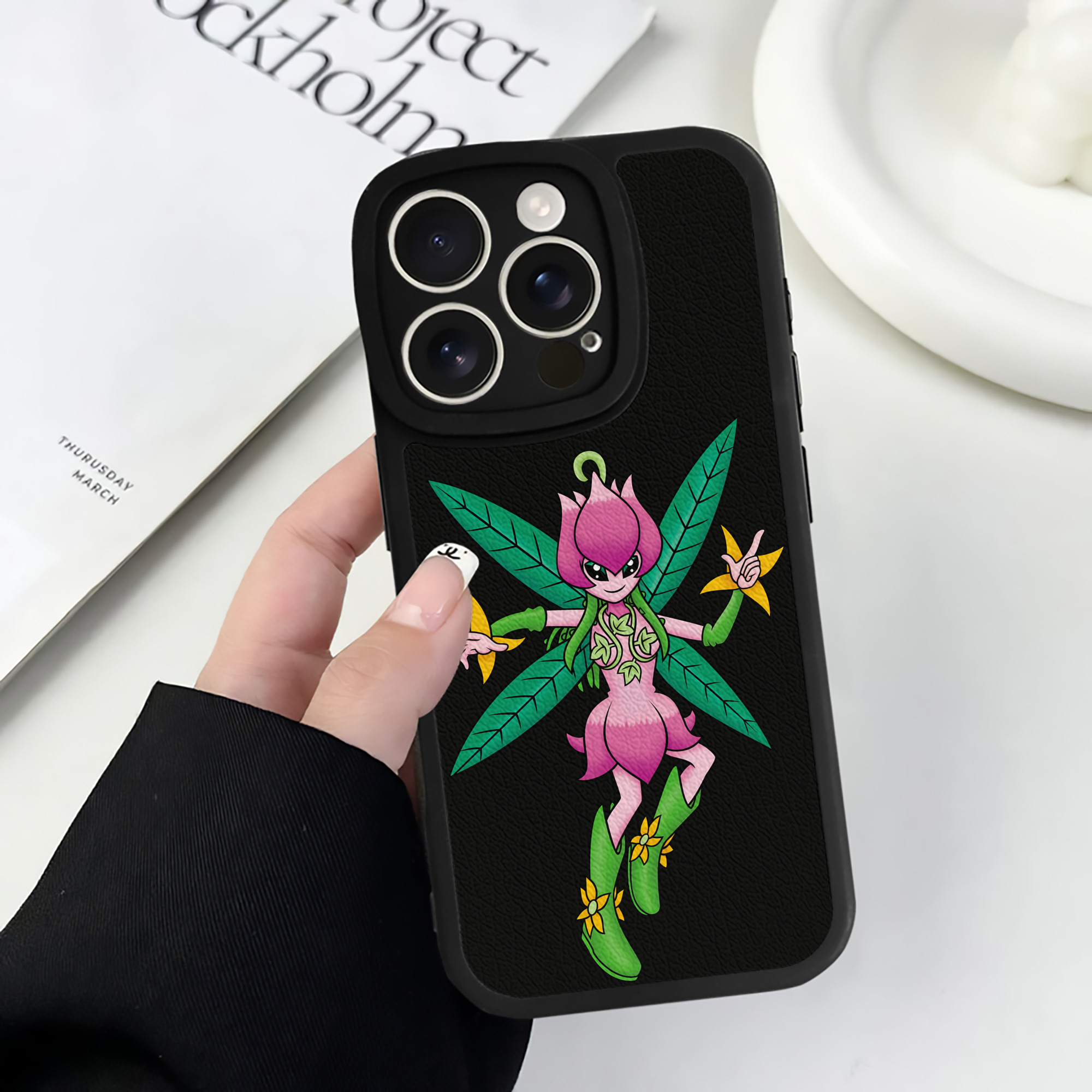 （画像用） Digimon デジタルモンスター/デジモン 【iPhone 16シリーズ対応】シリコンスマホケース（レザー調） 材質：シリコン